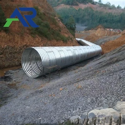 Uses of steel corrugated culverts