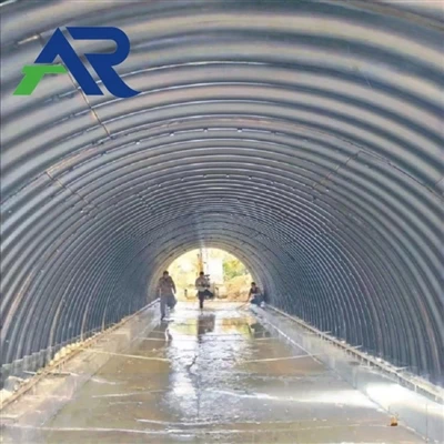 Precautions for steel corrugated culverts