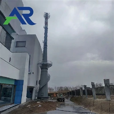 Function of factory chimneys