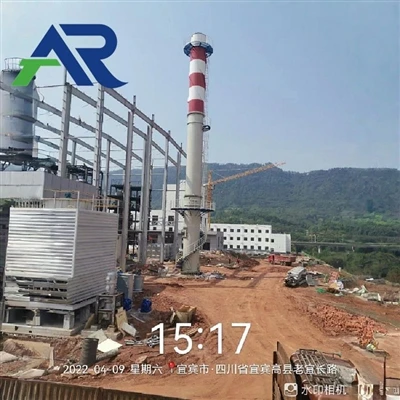 The purpose of factory chimneys